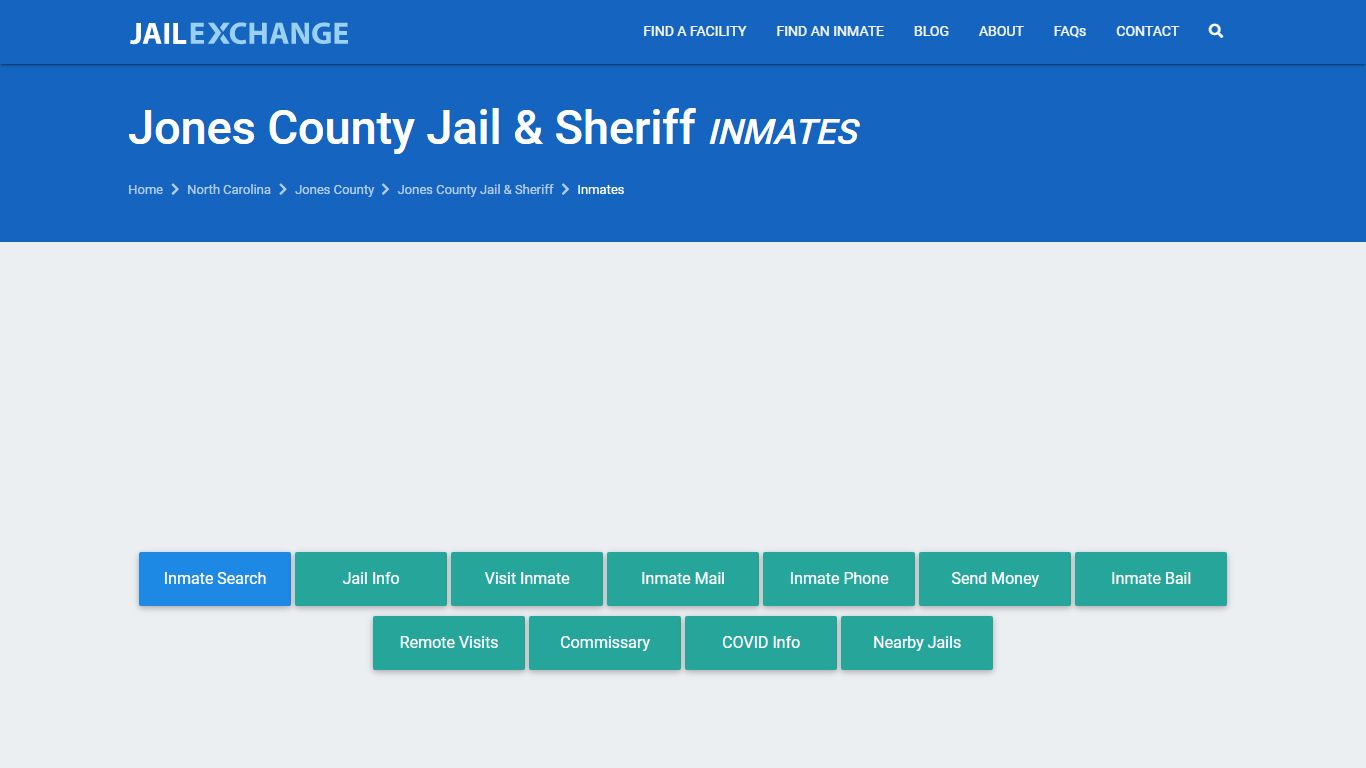 Jones County Jail Inmates | Arrests | Mugshots | NC